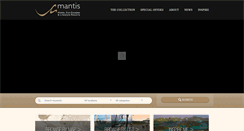 Desktop Screenshot of mantiscollection.com